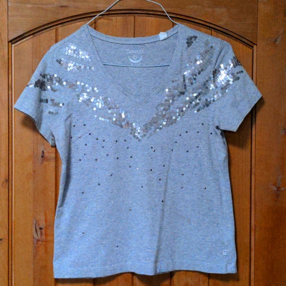 sparkly Zenergy shirt